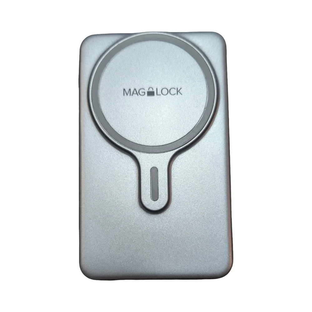 R3-O myCharge Maglock Hub+ 5K All-In-One Wireless Charger w/ Magsafe - Dark Gray